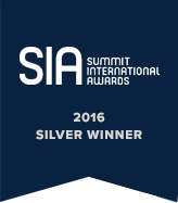 Sia Summit International Awards 2016 Silver winner ribbon